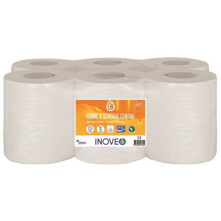 bobine dévidage centrale 2 p 450 feuilles